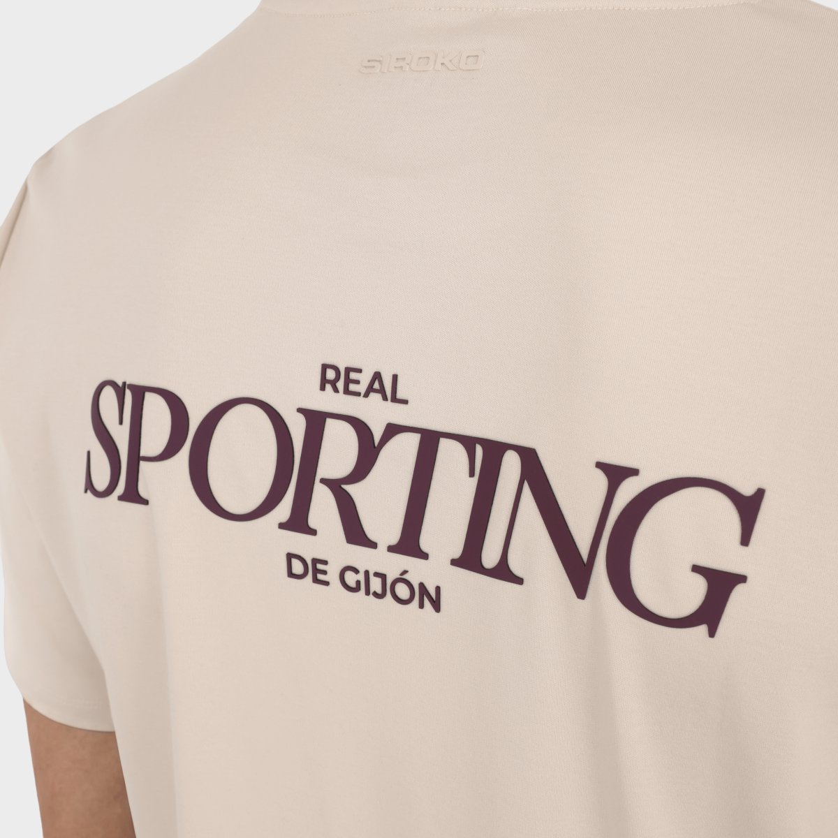 T-shirt de Manga Curta Futebol Lifestyle Rsg Travel Tee Player W Siroko Bege-5