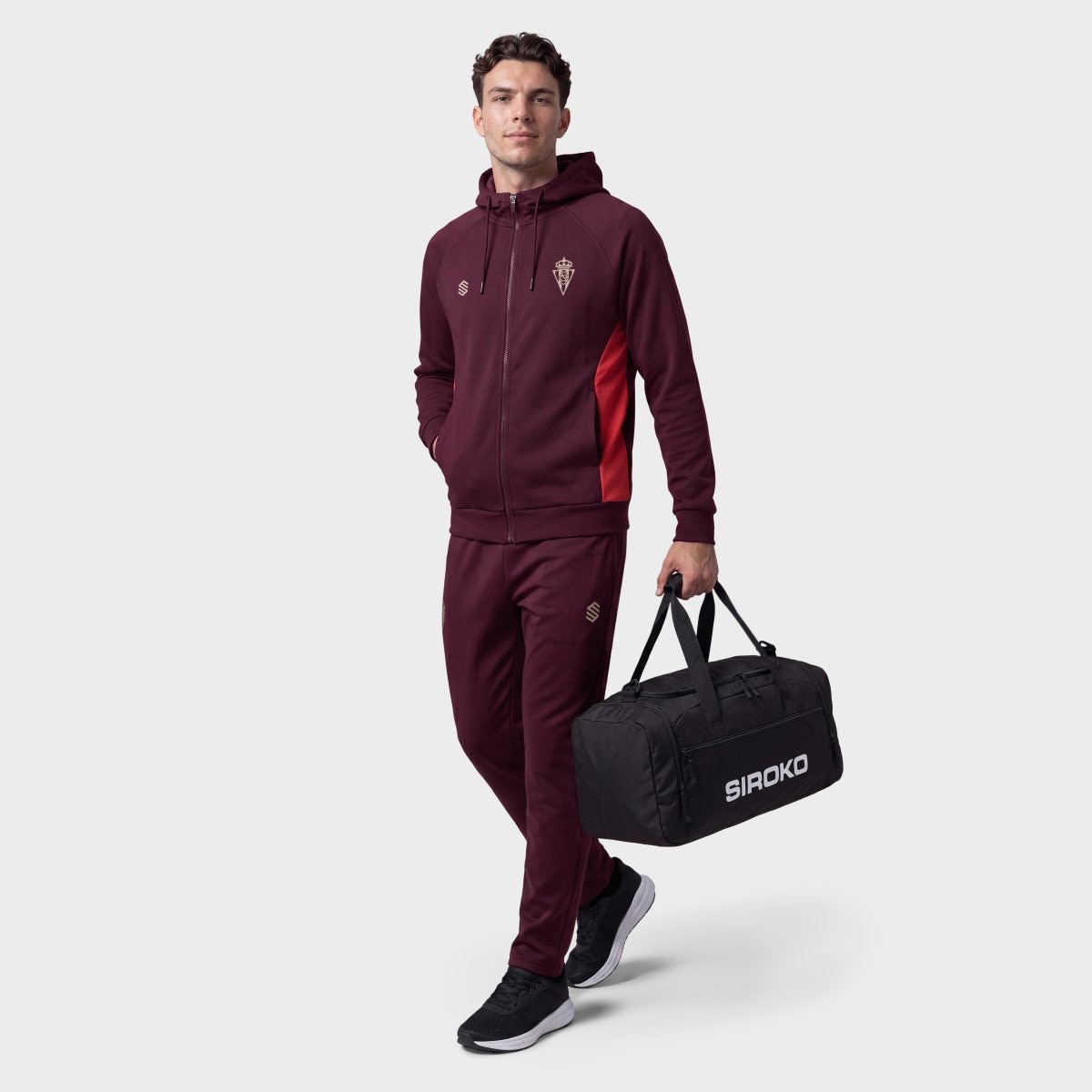 Calças Compridas Futebol Lifestyle Rsg Travel Pants M Siroko Grená-3