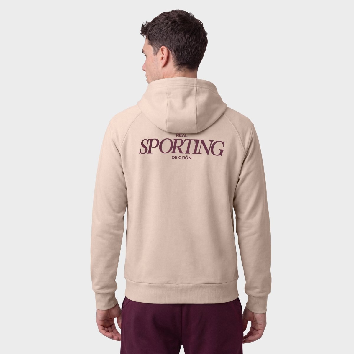 Sweatshirt Futebol Lifestyle com Capuz e Fecho Zip Rsg Travel Fullzip M Siroko Bege-2
