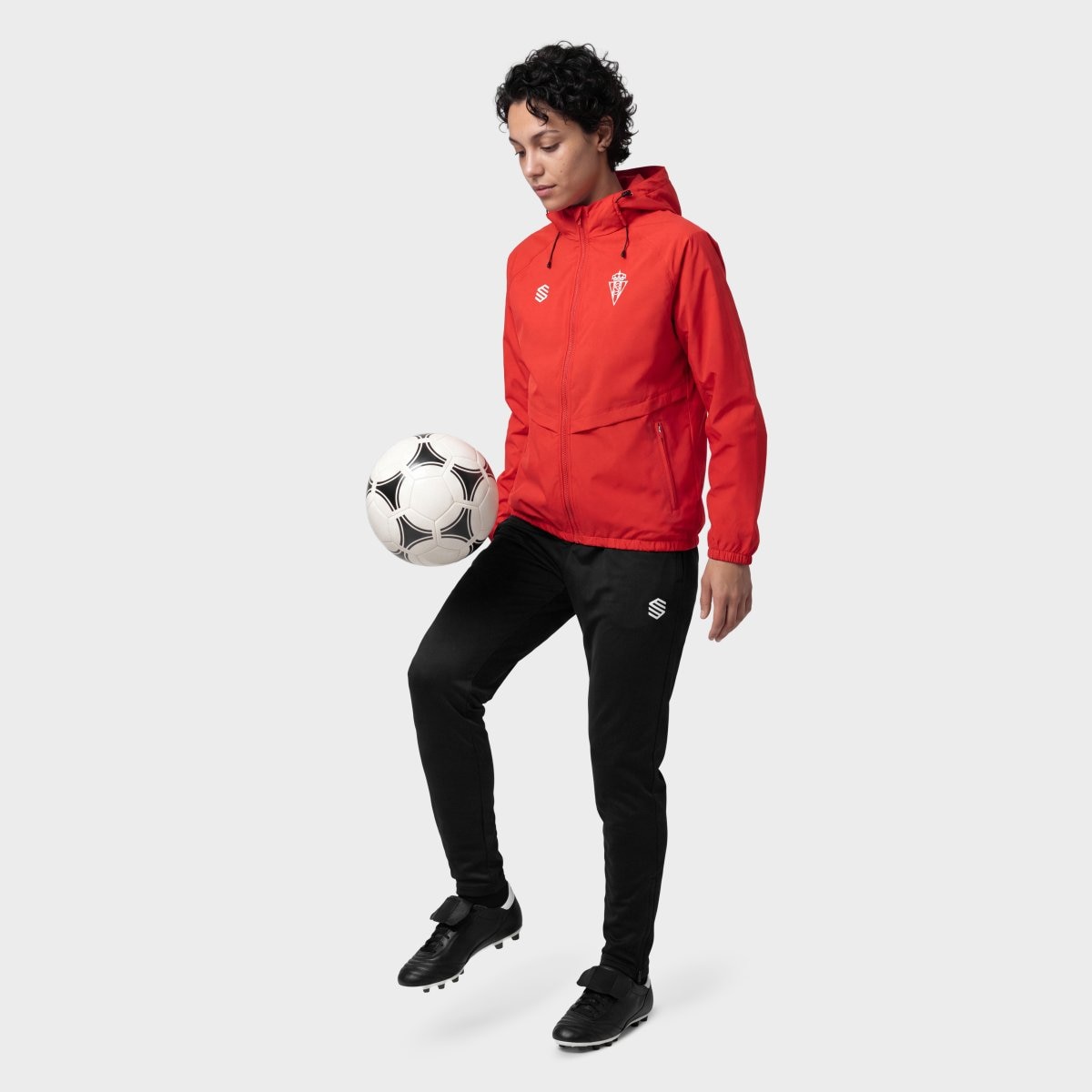 Casaco Chuva Futebol Rsg Rain Jacket W Siroko Vermelho-3