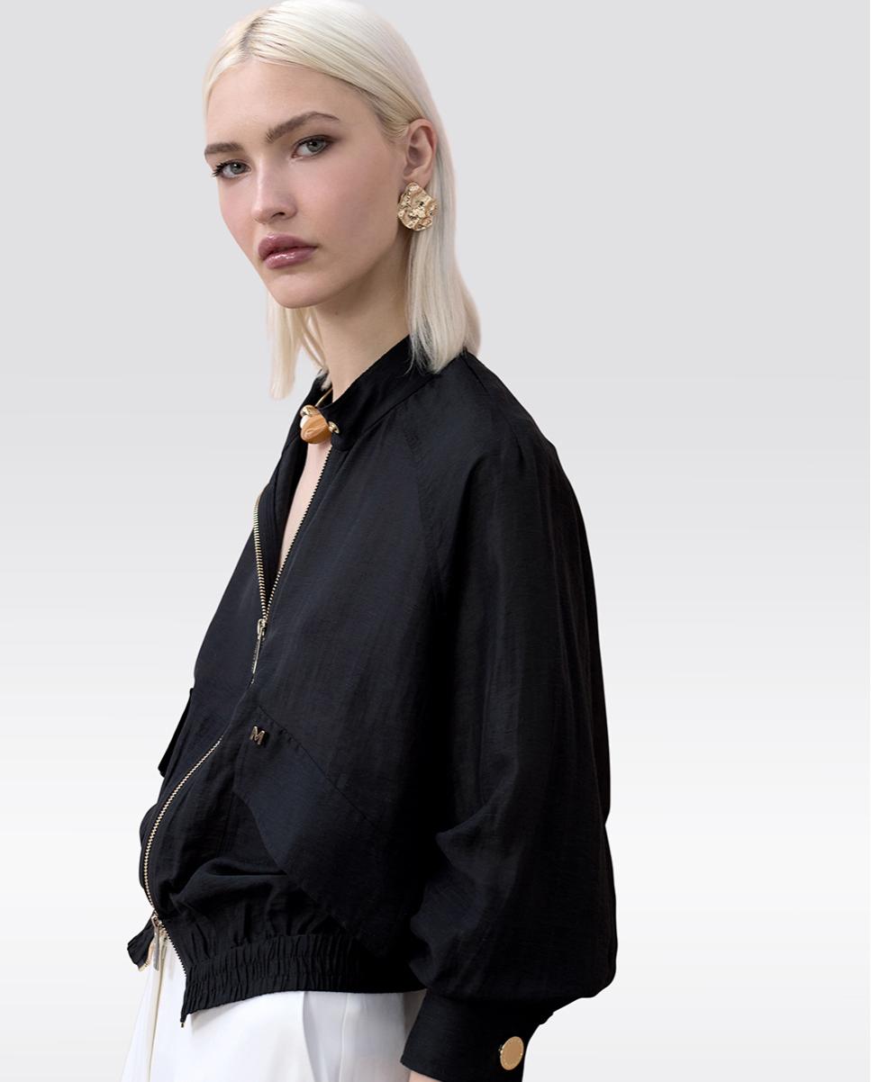 Imagem 0 de Blusão Bomber Leve com Manga Raglã