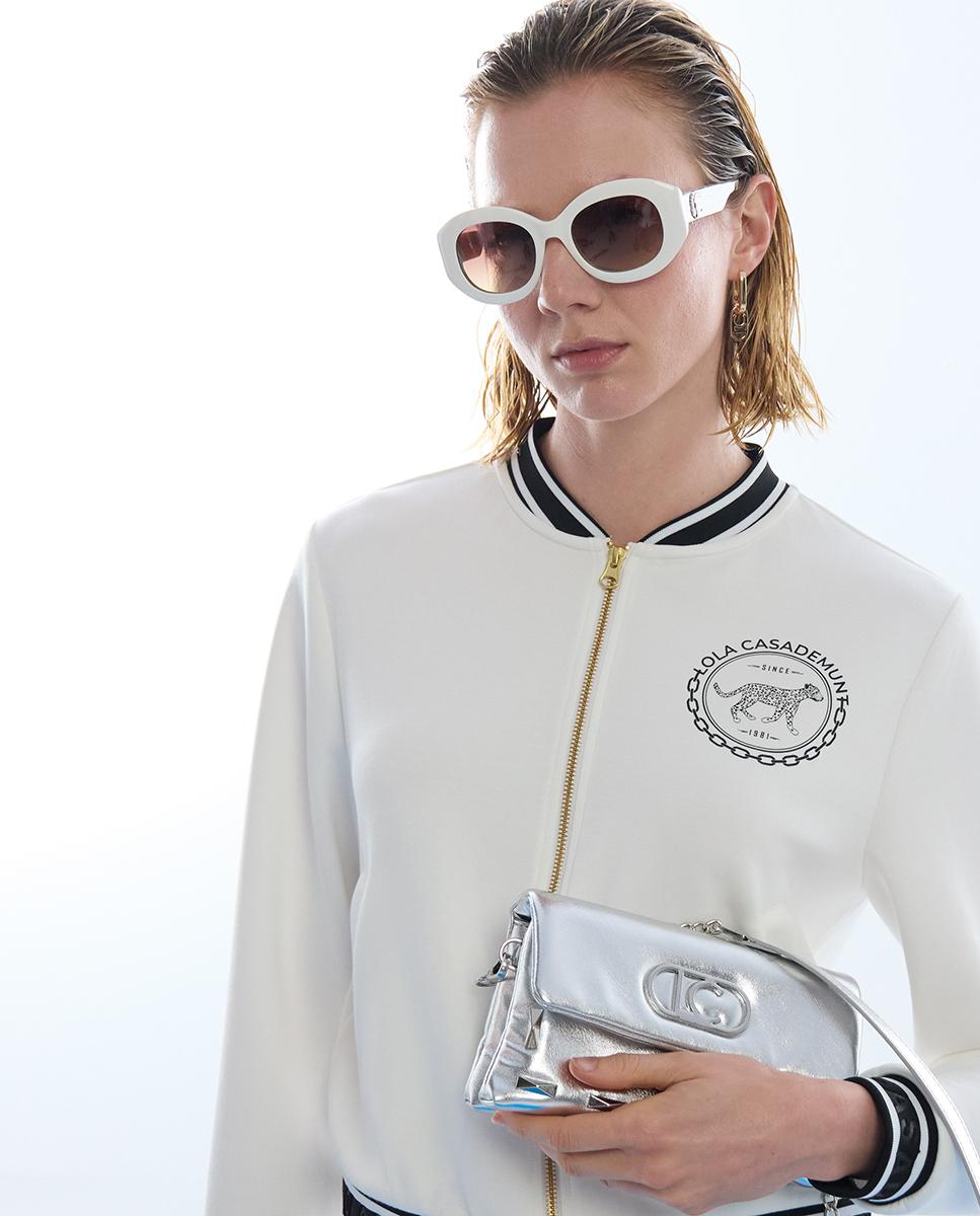 Imagem 0 de Sweatshirt com Fecho Zip em Tecido Scuba