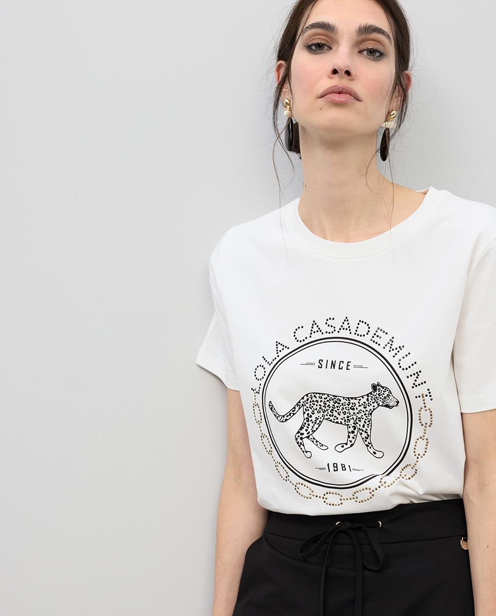 Imagem 0 de T-shirt Rosco com Strass
