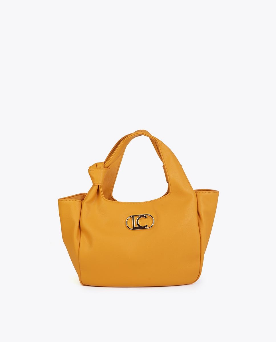 Imagem 0 de Mala Shopper de Alças com Nó e Fecho Zip