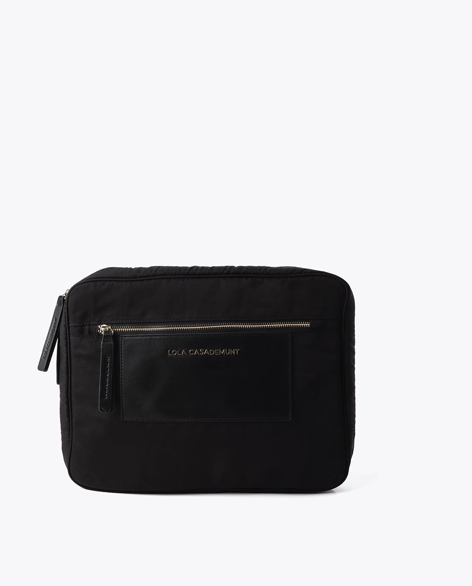 Imagem 0 de Bolsa para Computador Portátil com Compartimento Acolchoado e Fecho Zip