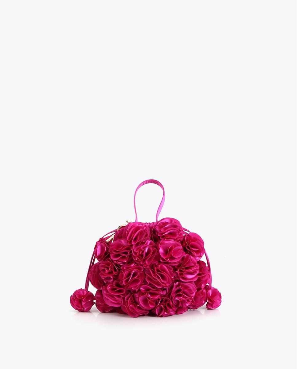 Imagem 0 de Mala de Festa Bombonera com Design Floral Tridimensional