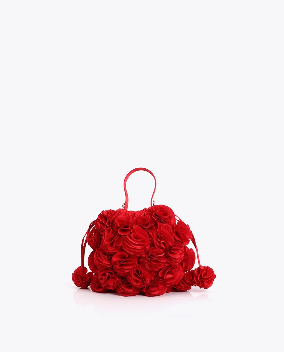 Imagem 0 de Mala de Festa Bombonera com Design Floral Tridimensional