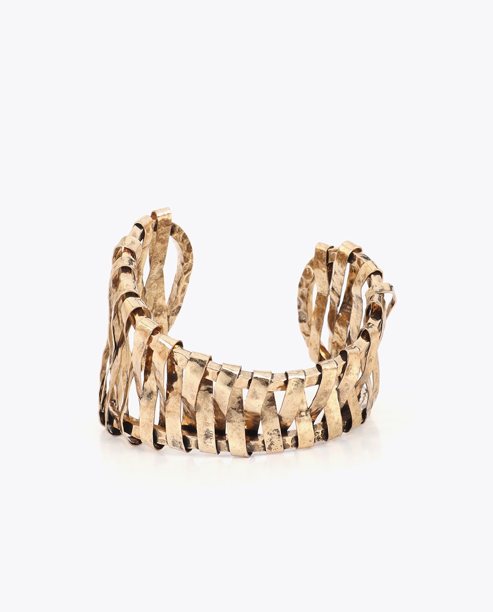 Imagem 0 de Pulseira Rígida Ninho Metálico