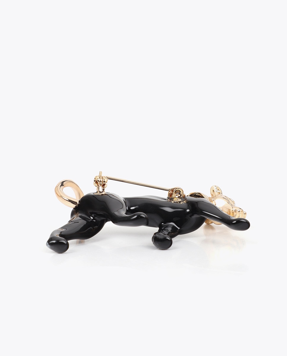 Broche Leopardo Ouro-3