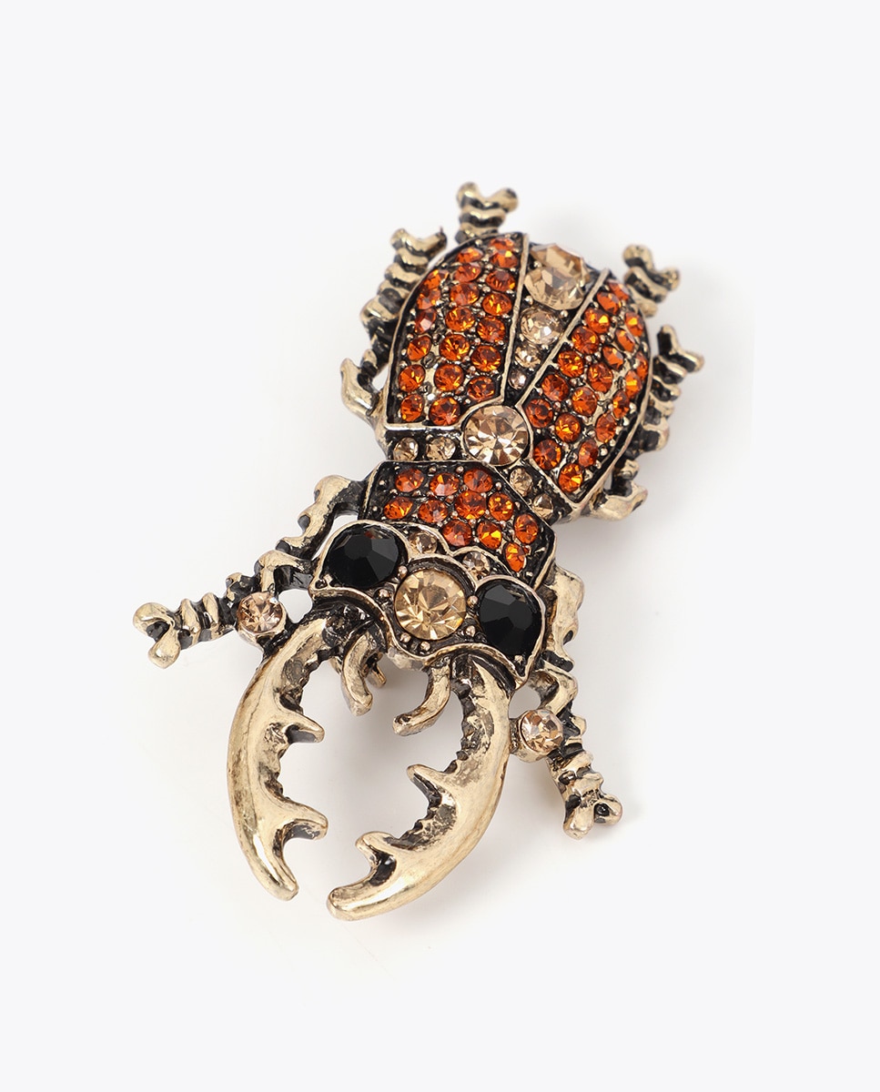 Broche Escaravelho Vermelho-3