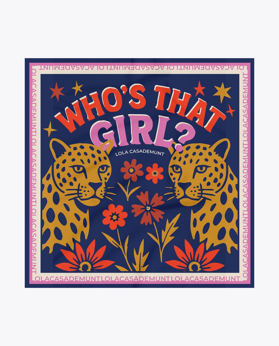 Imagem 0 de Lenço Who's That Girl 90x90cm