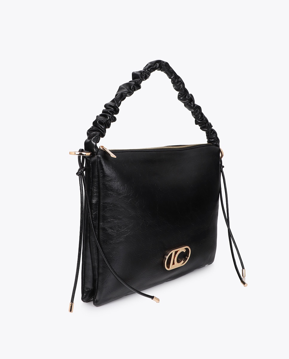 Bolsa para Pc Efeito Pele Preto-2