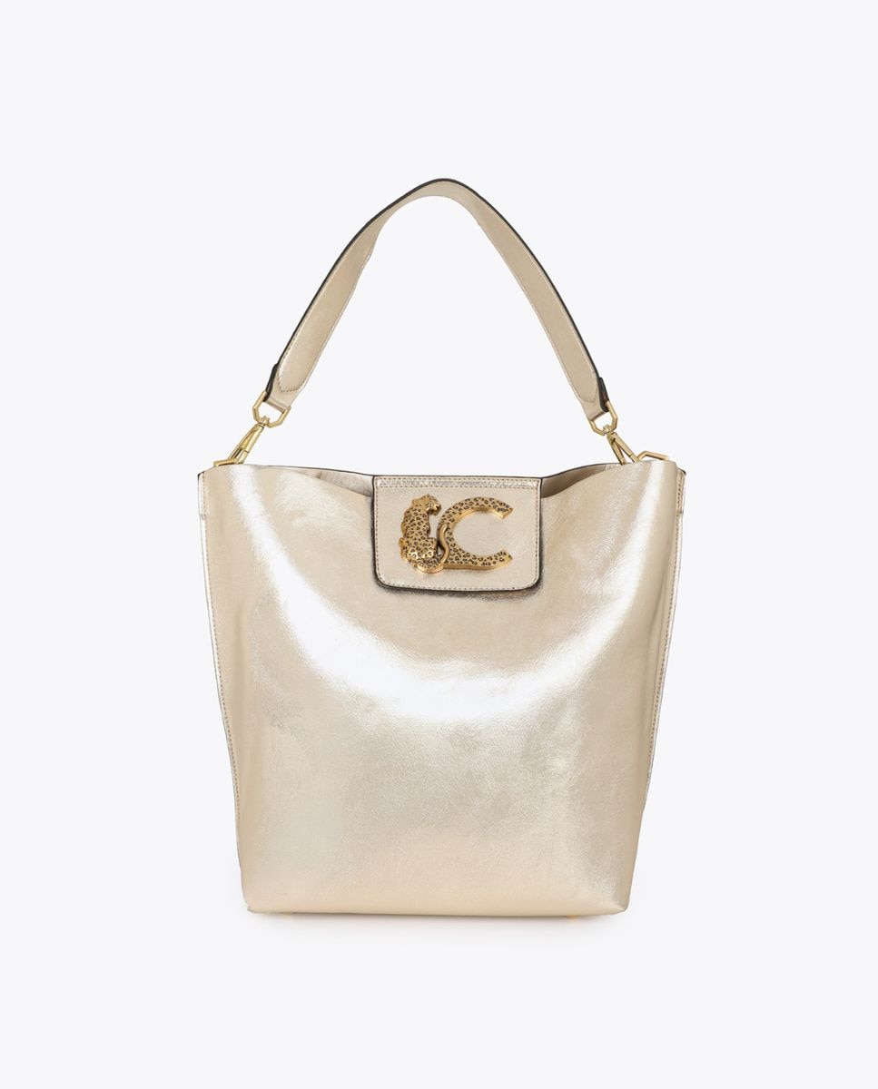 Imagem 0 de Shopper com Fecho de Aba e Logo Leopardo