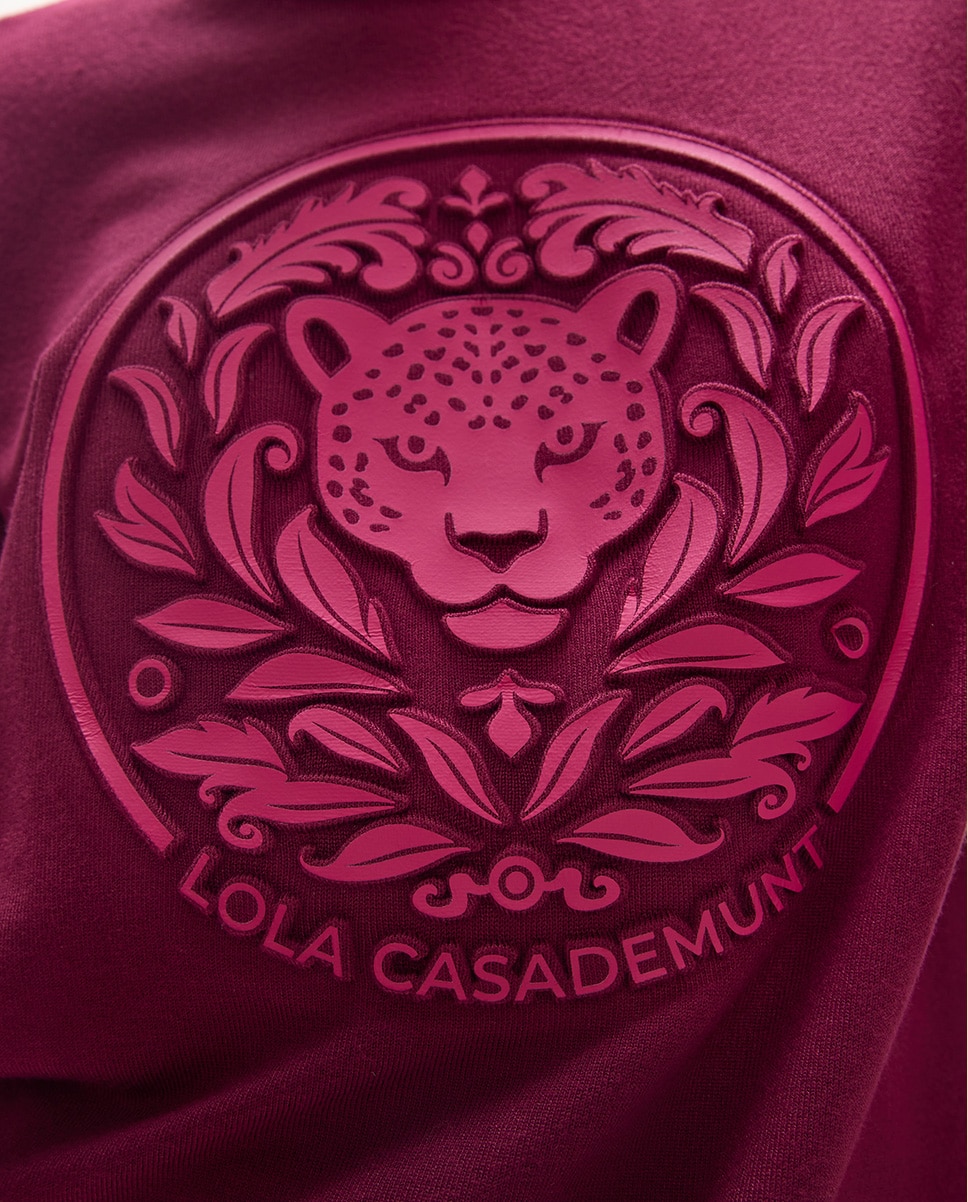 Camisola Rosco Embossed Bordeaux-2