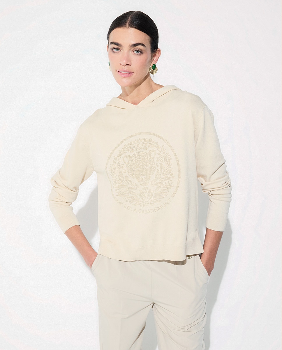 Imagem 0 de Camisola com Capuz Rosco Tachas
