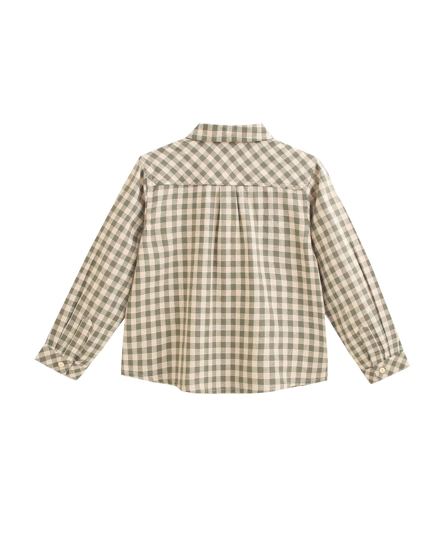 Camisa Infantil Aos Quadrados Vichy Multicolor-4