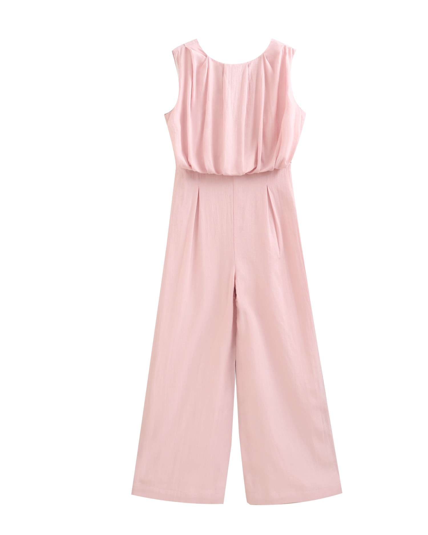 Imagem 0 de Macacão Infantil com Parte Dianteira Fluida e Costas em V