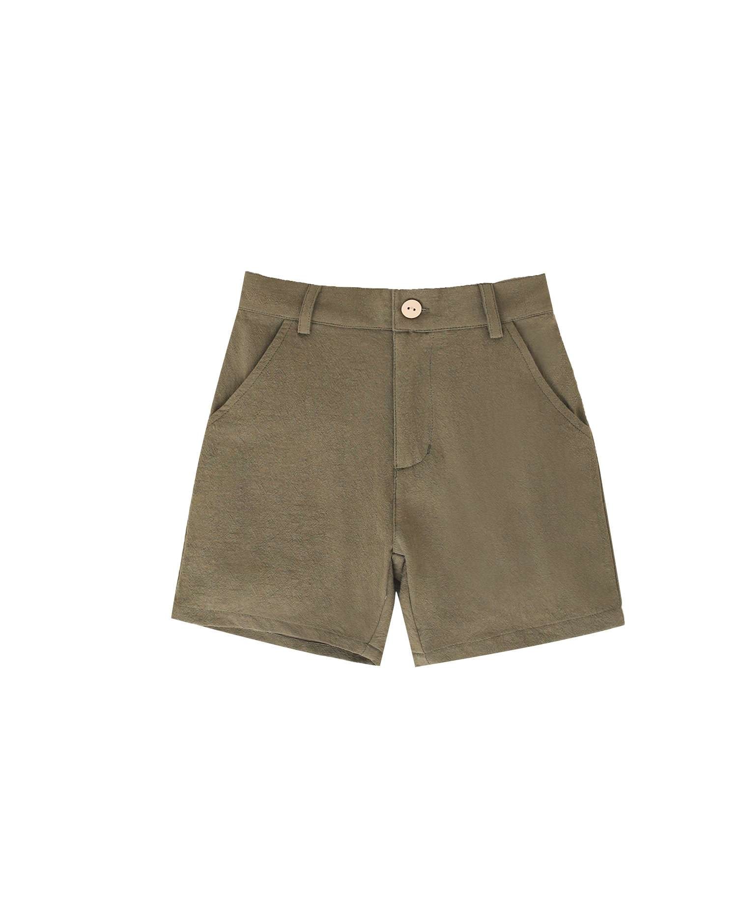 Fato de Banho Infantil com Bolsos Laterais Dadati Verde-4