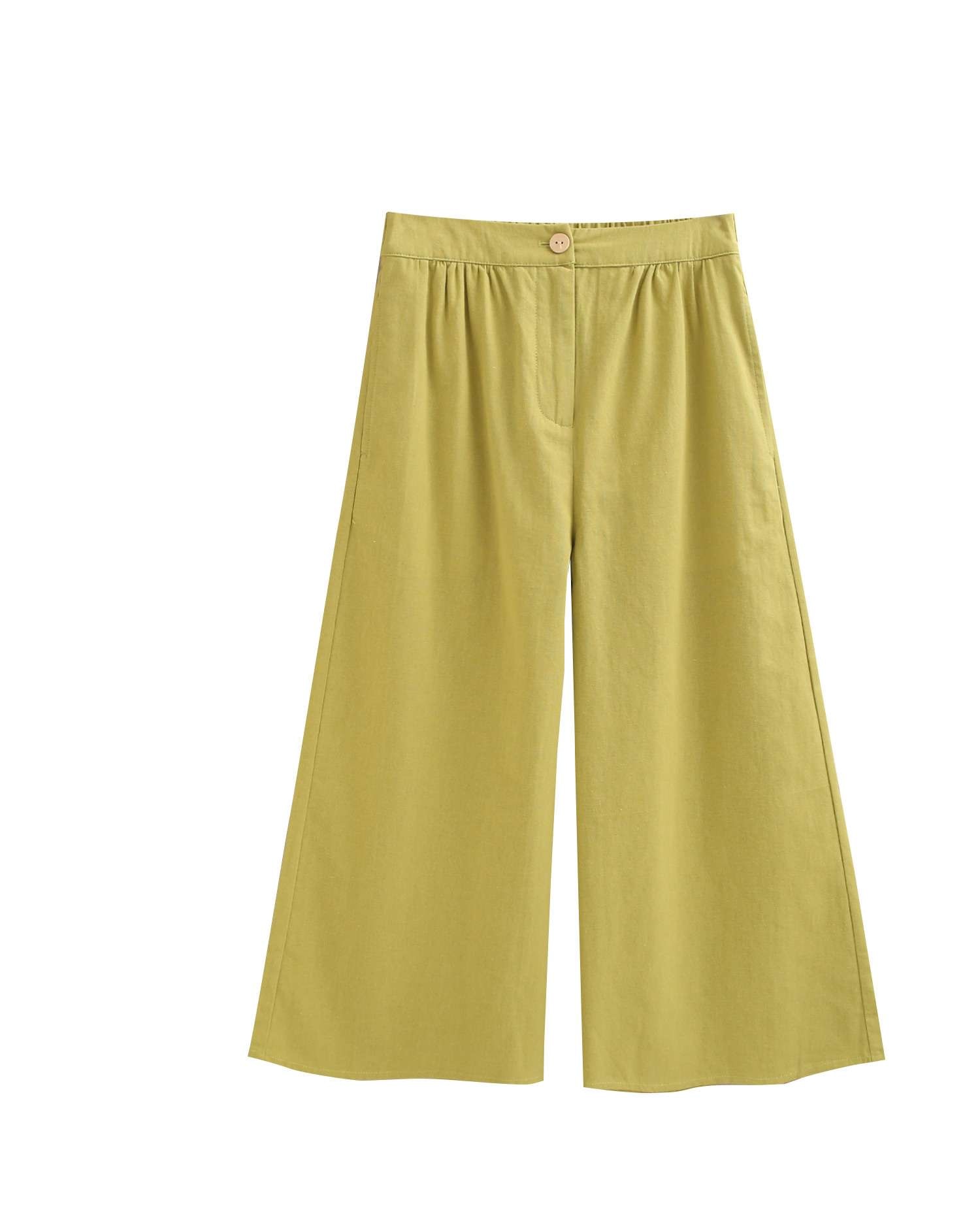 Imagem 0 de Calças Infantil Fluídas com Textura