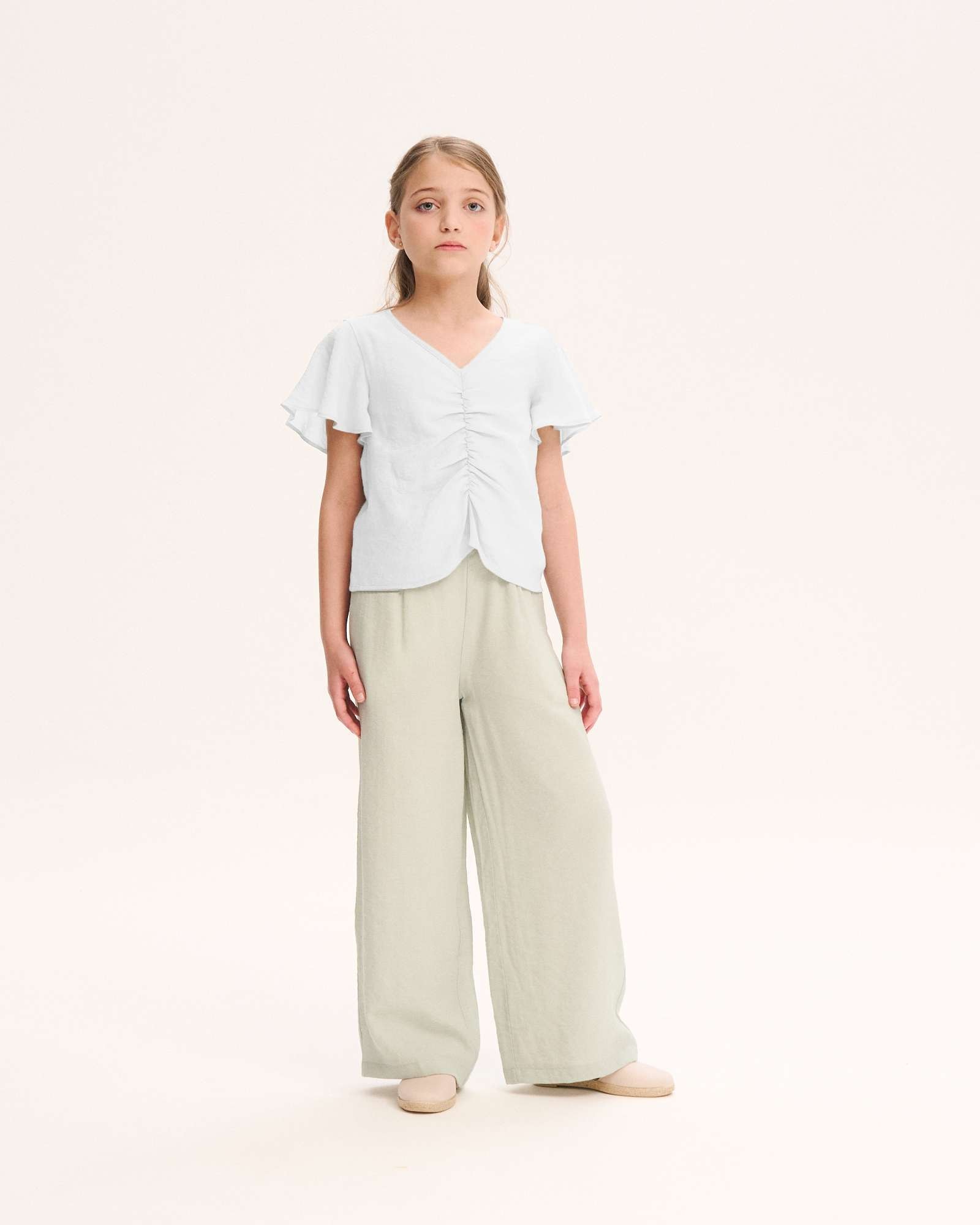 Imagem 0 de Blusa Infantil com Franzido na Parte Frontal