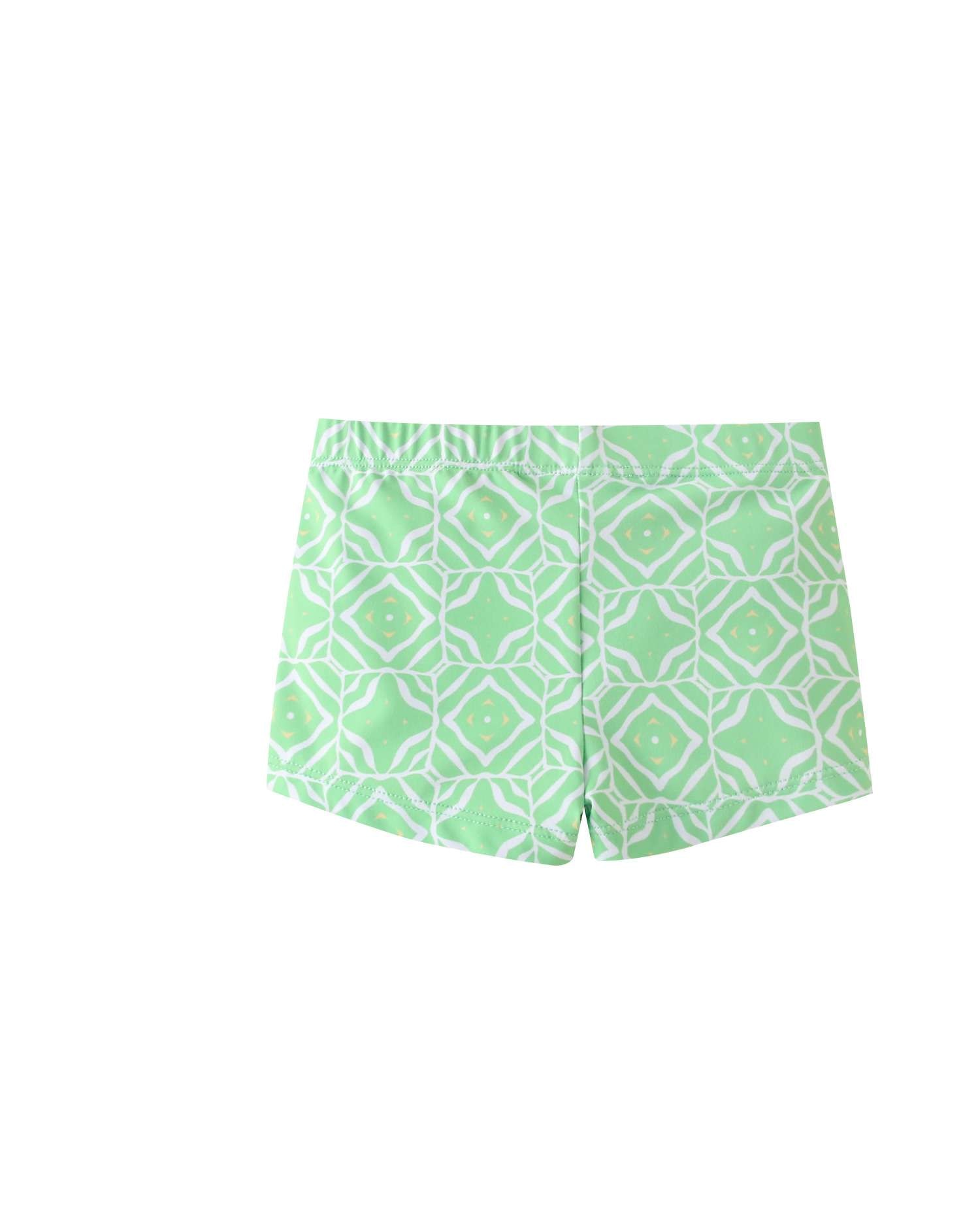 Fato de Banho para Bebé Lycra com Estampado Geométrico Tipo Boxer Dadati Verde-2