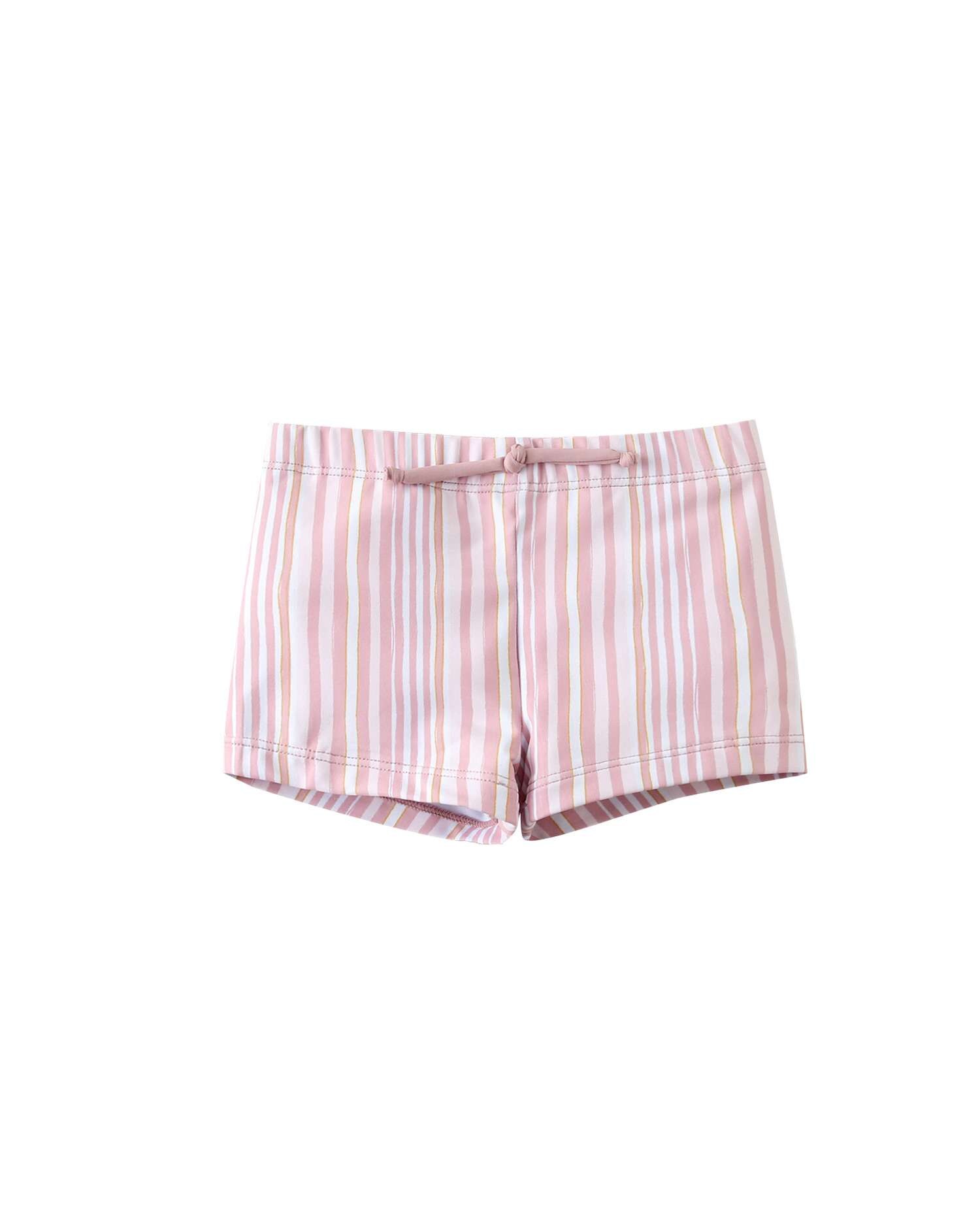 Imagem 0 de Fato de Banho para Bebé Lycra Tipo Boxer Às Riscas com Cordão Ajustável