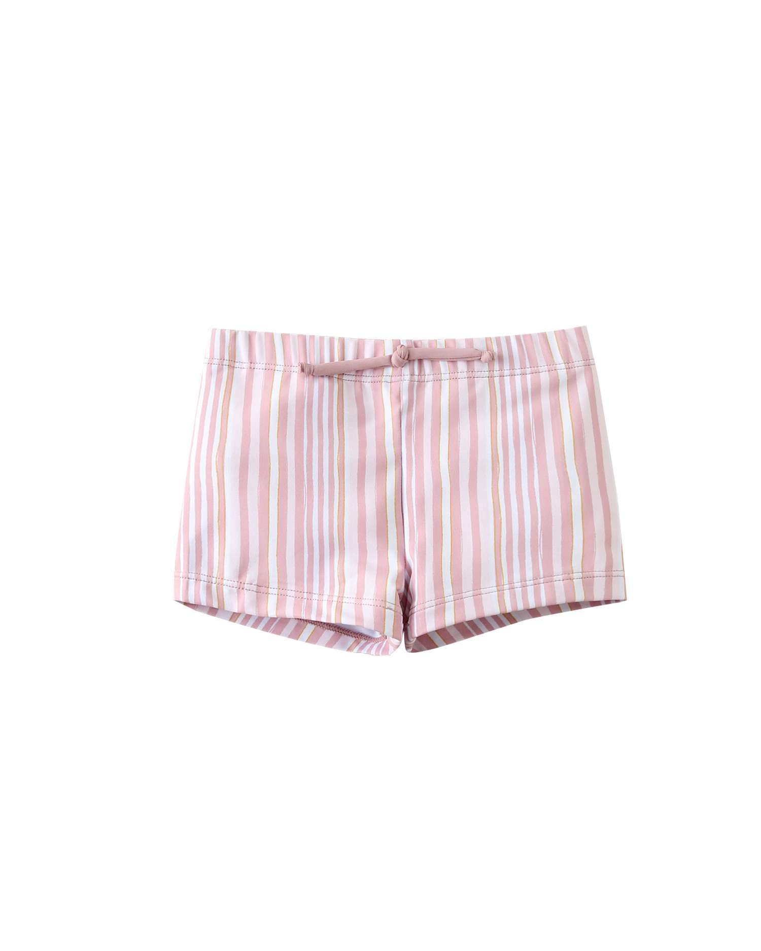 Imagem 0 de Fato de Banho para Bebé Lycra Tipo Boxer Às Riscas com Cordão Ajustável