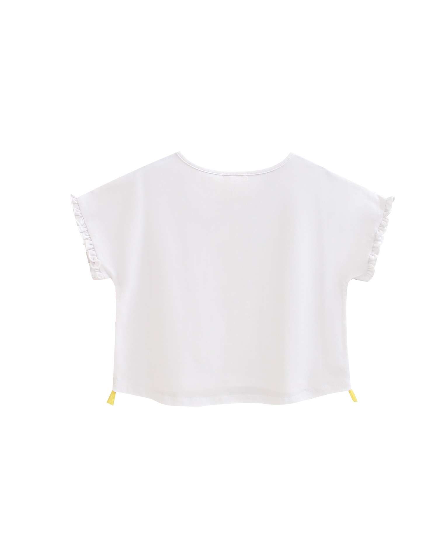 T-shirt Infantil com Frase Branco-2