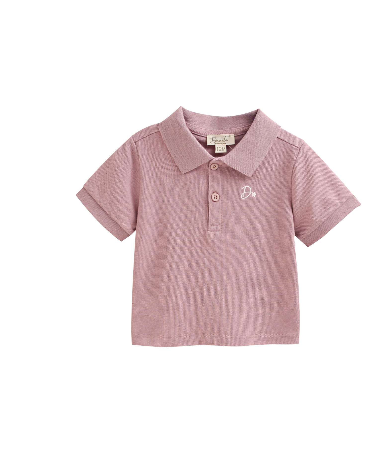 Imagem 0 de Polo para Bebé com Logo Bordado na Lateral Frontal