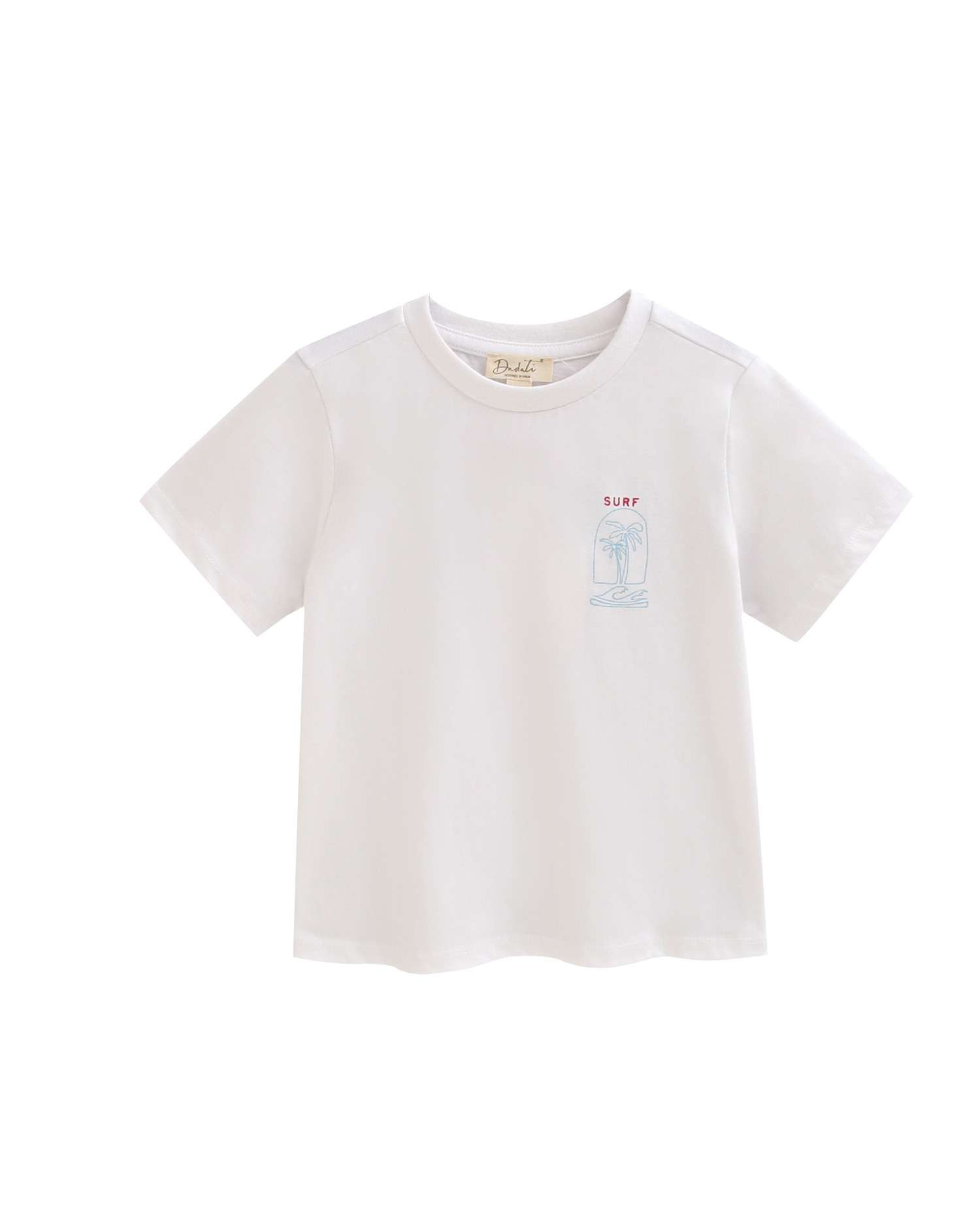 Imagem 0 de T-shirt Infantil com Desenho hawaii nas Costas