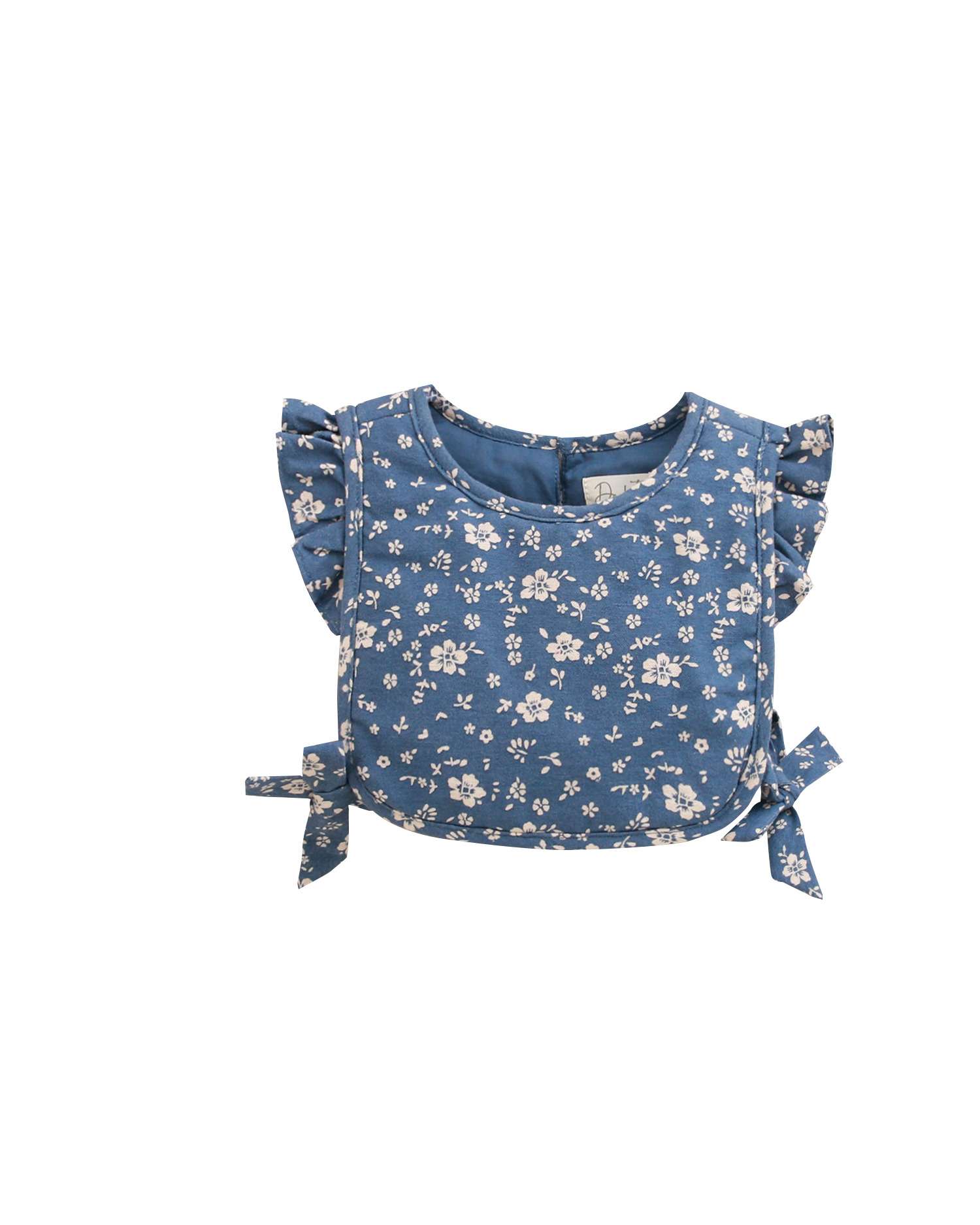 Imagem 0 de Colete para Bebé Acolchoado Floral com Laços Laterais