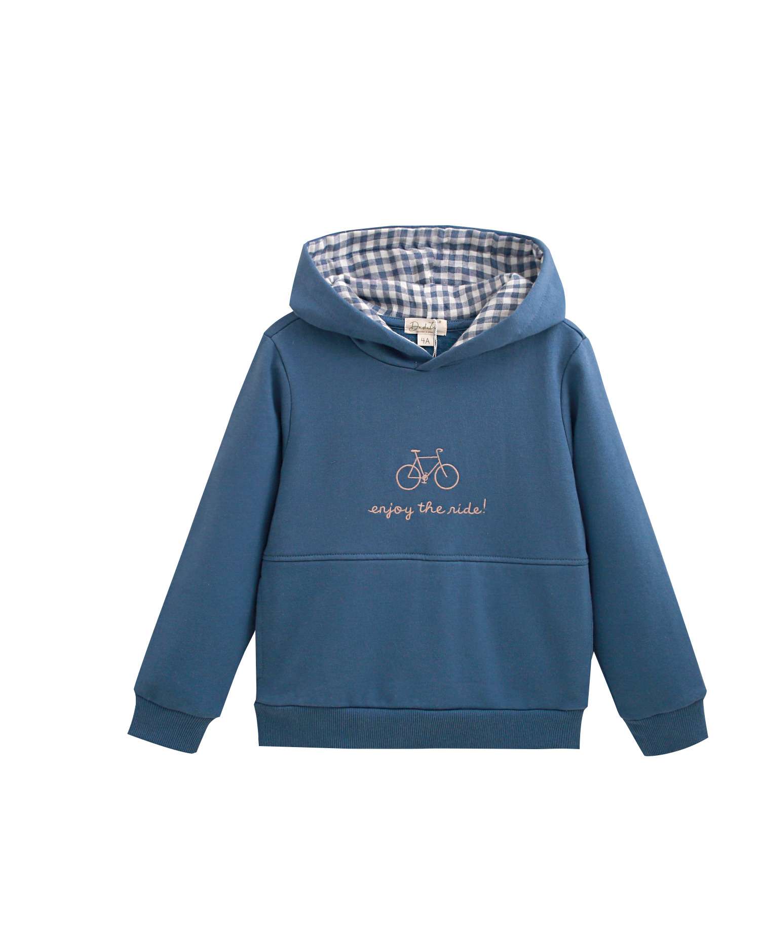 Imagem 0 de Sweatshirt Infantil com Capuz e Gráfico de Bicicleta