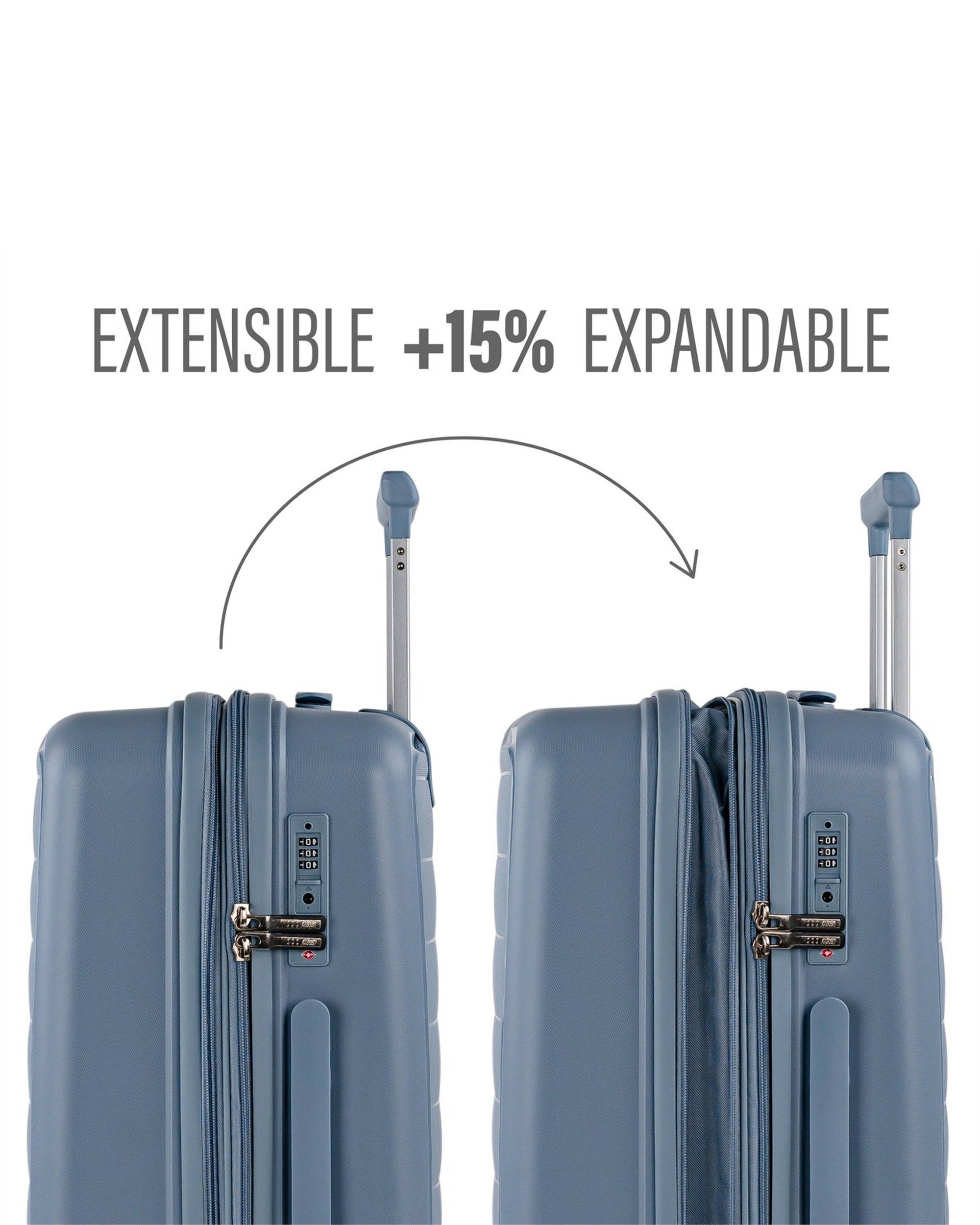 Mala Média Luton com Capacidade de 65l Azul-3