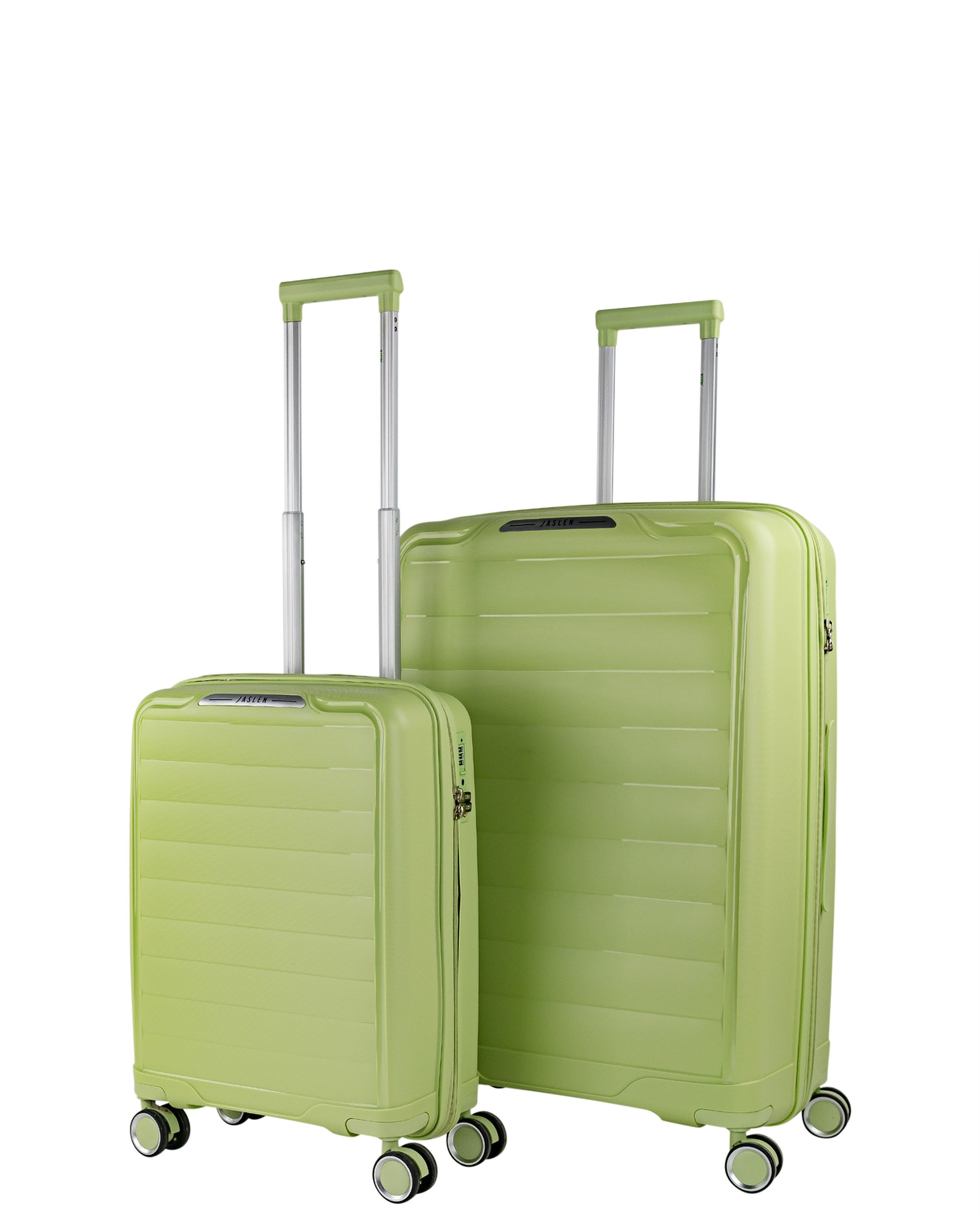 Conjunto de Malas (cabine e Grande) Luton com Capacidade de 132l Verde-1