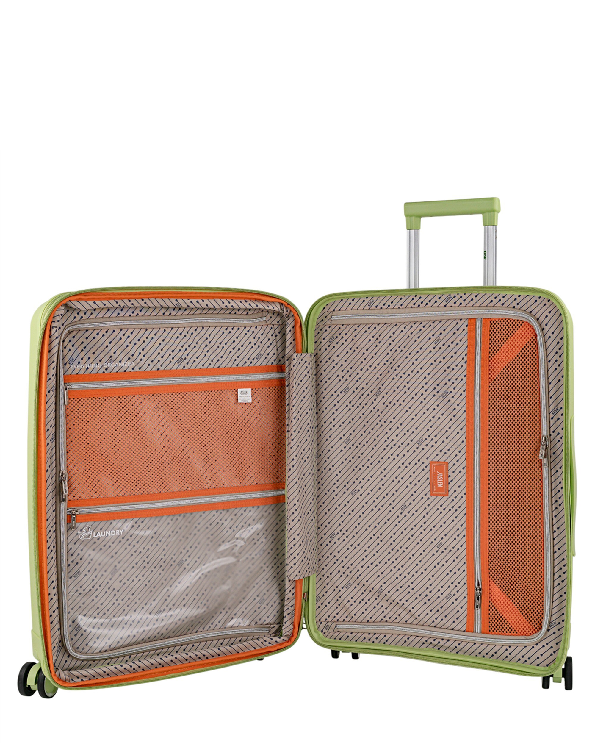 Mala Média Luton com Capacidade de 65l Verde-4