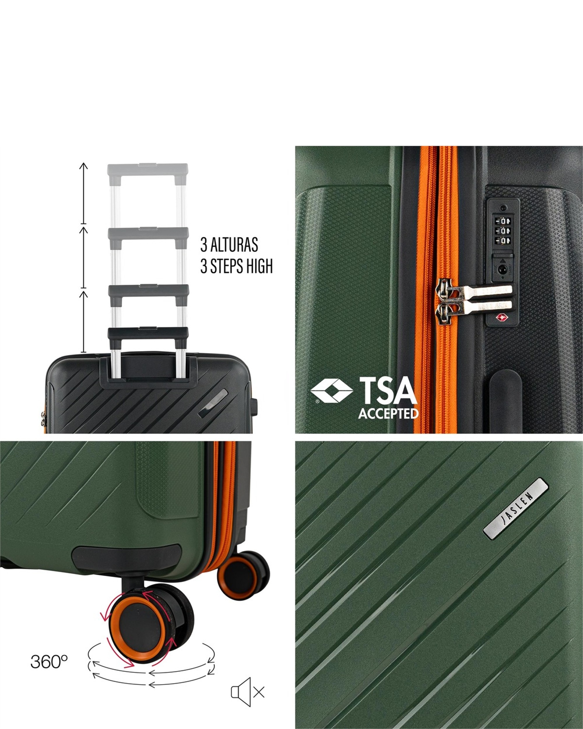 Mala Média Tivoli com Capacidade de 65l Caqui-3