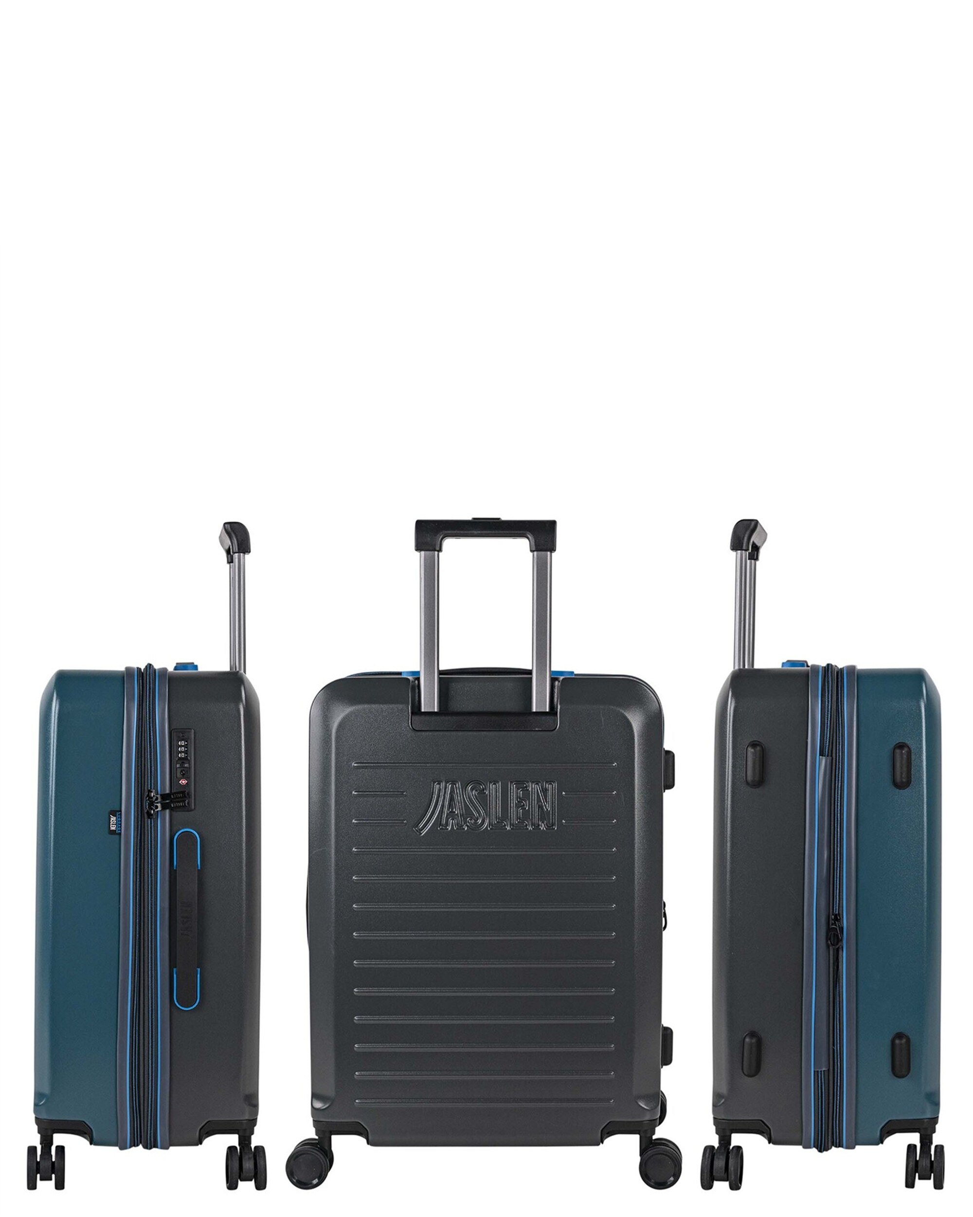 Conjunto de Malas (cabine, Média e Grande) Salzburgo com Capacidade de 216l Preto-3