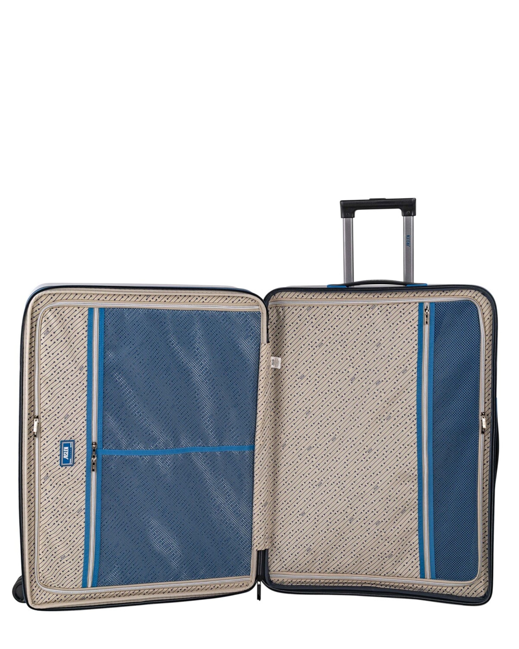 Mala Grande Salzburgo com Capacidade de 108l Azul-claro-6