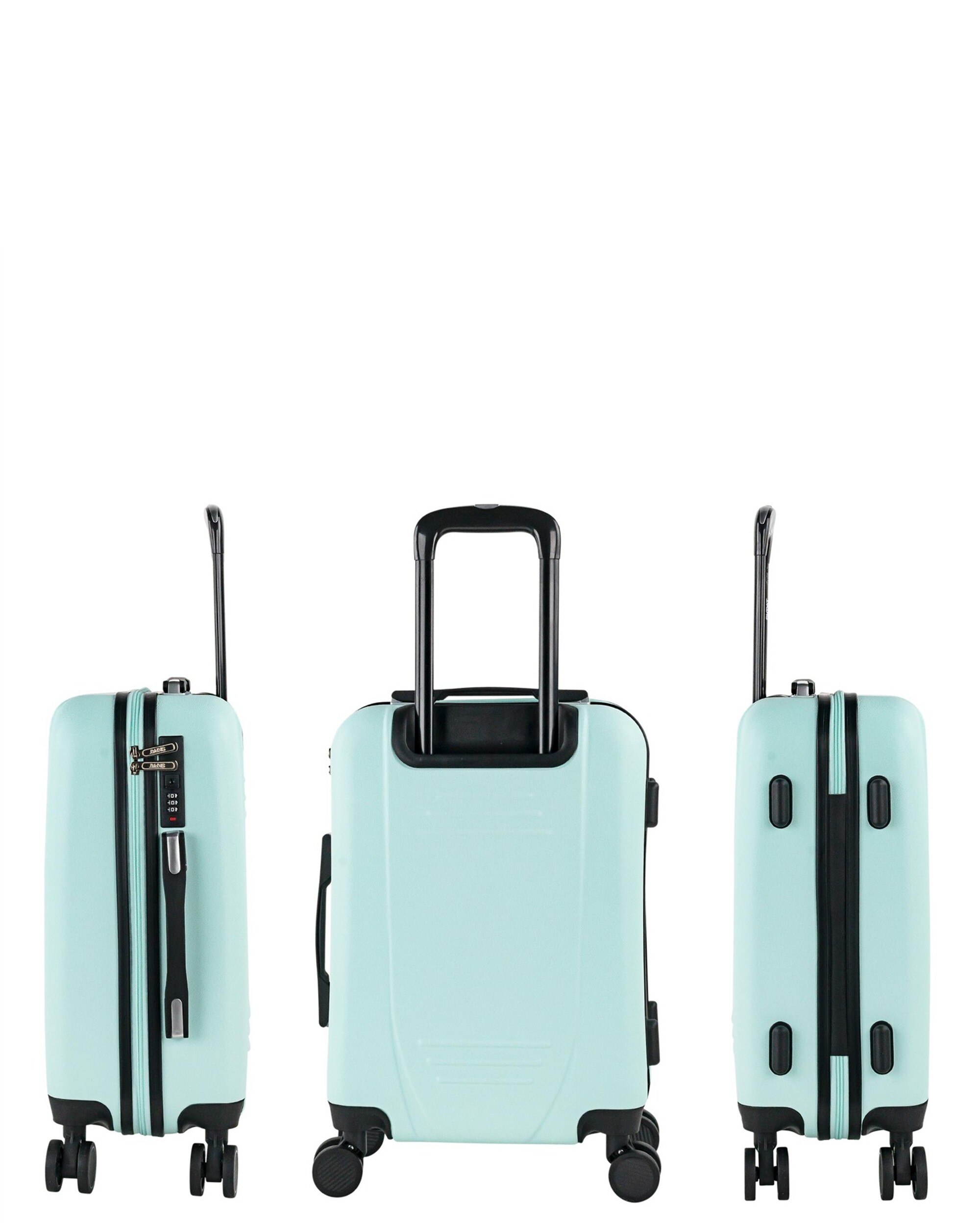 Mala de Cabine Tiber Rígida com Capacidade 40 L Verde-2