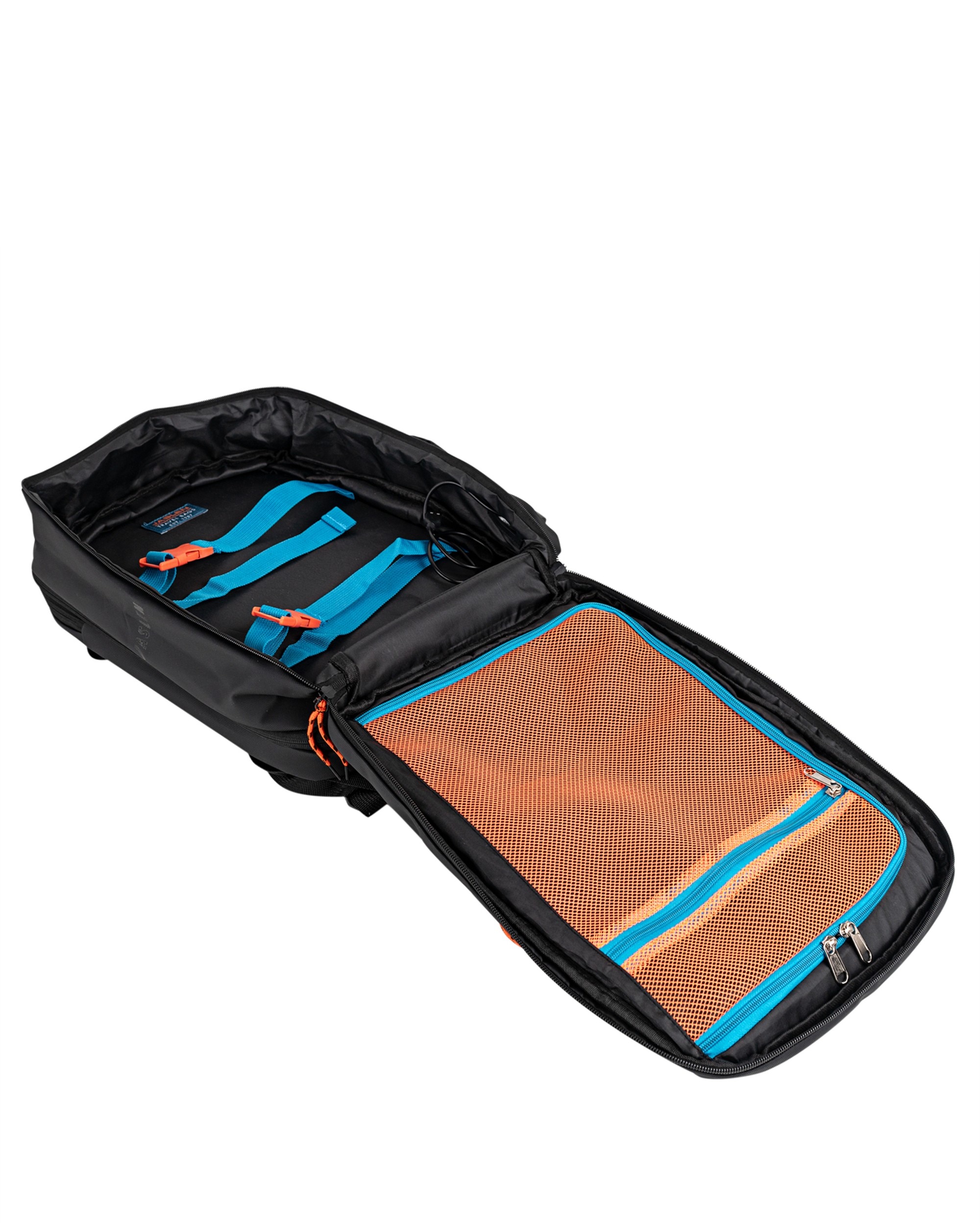 Mochila de Viagem para Cabine Extensível Preto-4