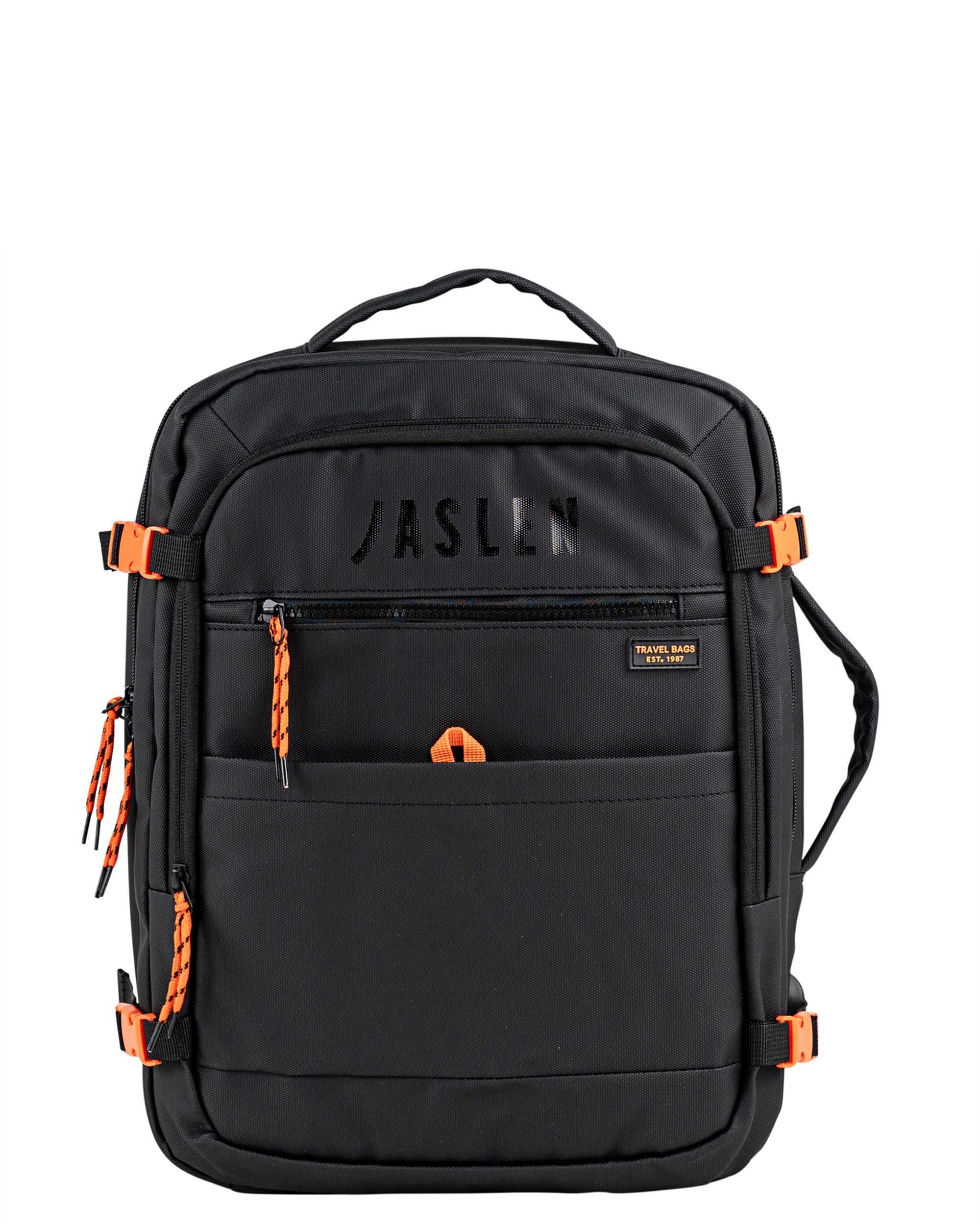 Mochila de Viagem para Cabine Extensível Preto-6