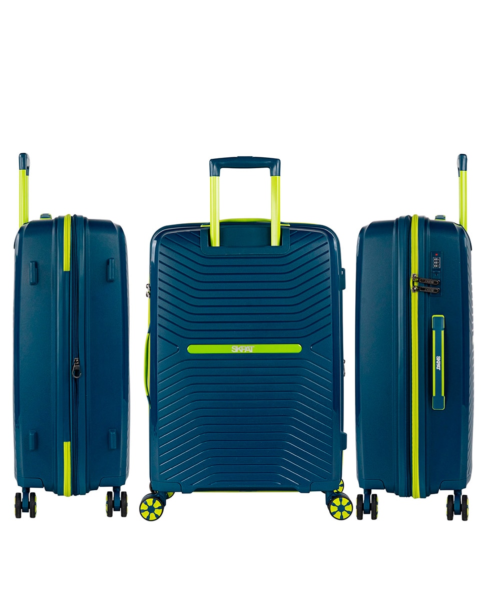 Mala de Cabine Rígida com Capacidade de 38 L Azul-2