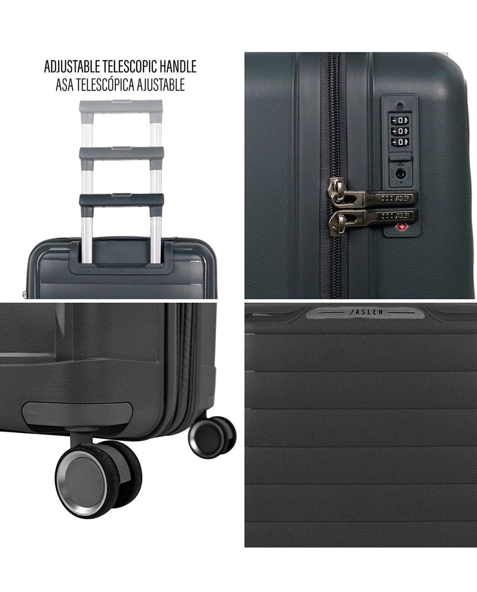 Mala Média Luton com Capacidade de 65l Preto-3
