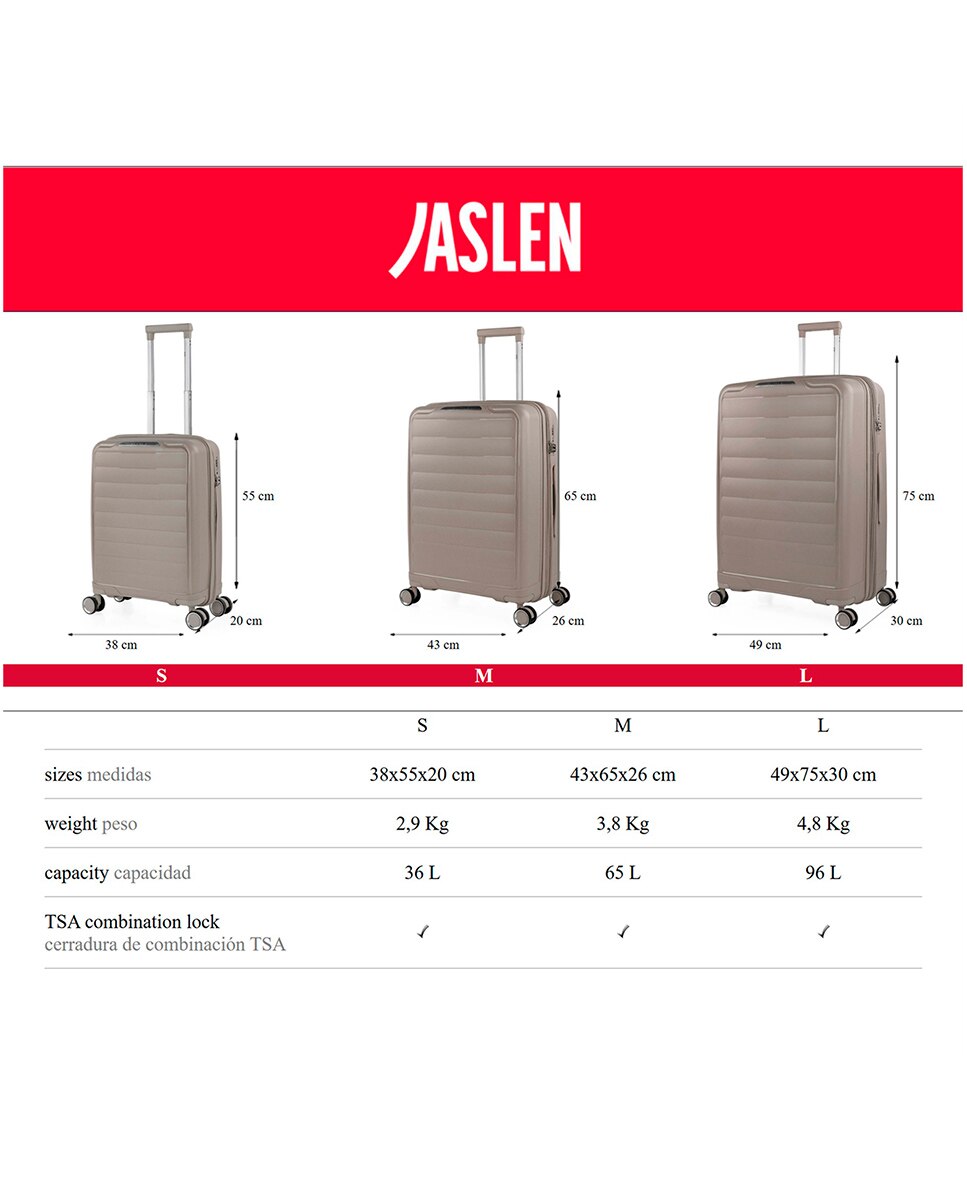 Mala Grande Luton com Capacidade de 96l Castanho-6