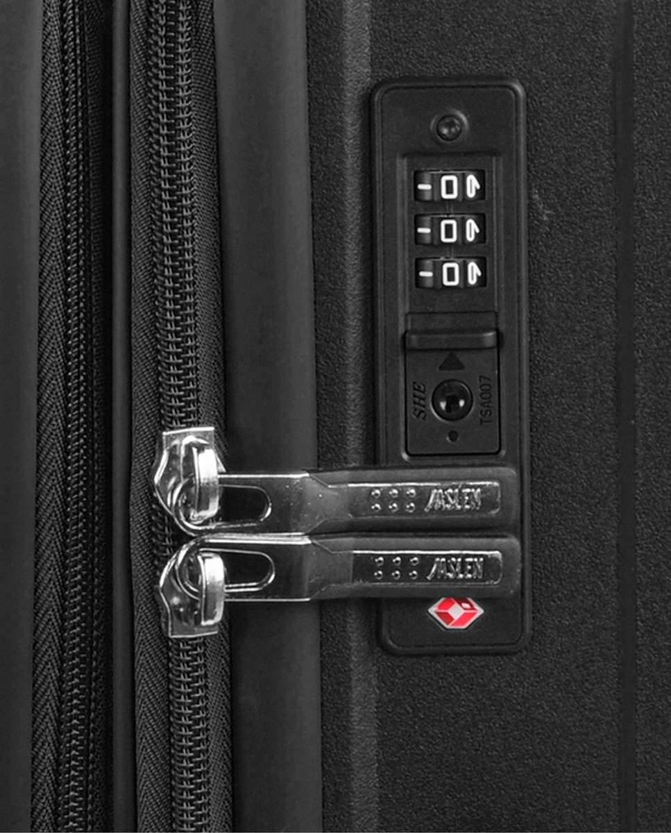 Mala de Cabine Grenoble Rígida com Capacidade 36 L Preto-3