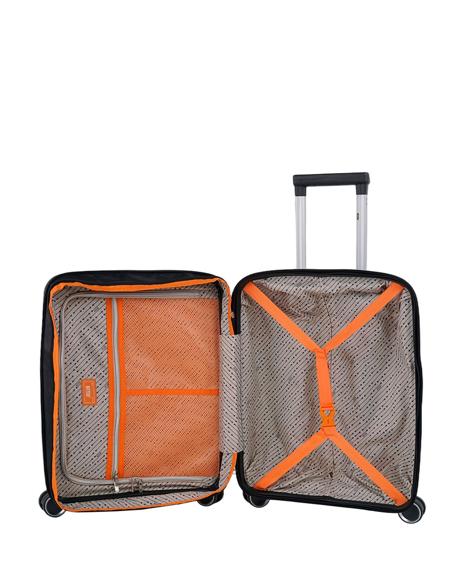 Mala de Cabine Grenoble Rígida com Capacidade 36 L Preto-5