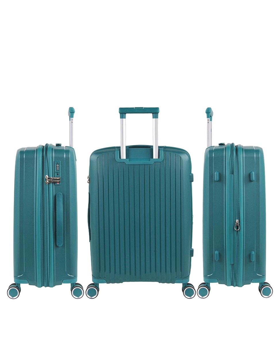 Conjunto de Malas (média e Grande) Grenoble com Capacidade de 96l Verde-2