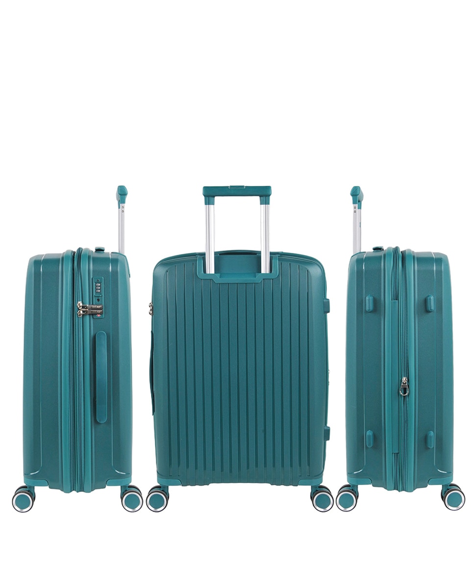 Mala Média Grenoble Rígida com Capacidade 65 L Verde-2