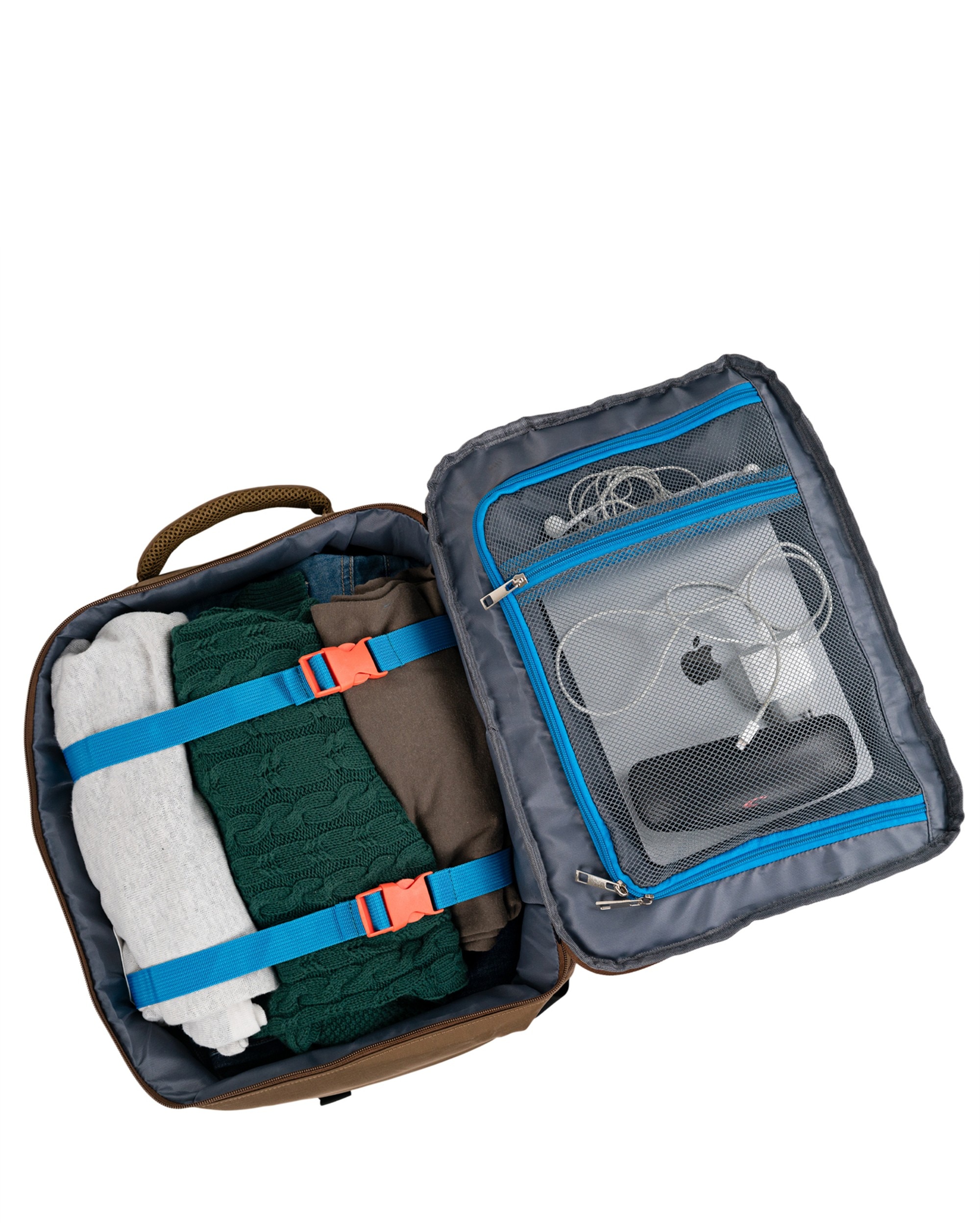 Mochila de Viagem Cabine Sintra com Capacidade de 24l Castanho-5