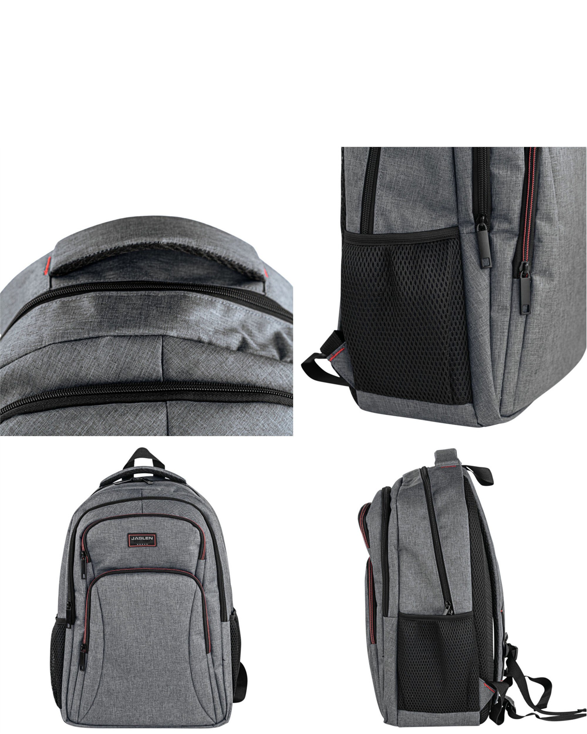 Conjunto de Mala e Mochila de Cabine Turín Capacidade 60l Preto-4